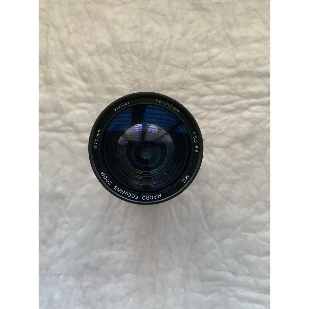 Vivitar 28-210mm 1:3.5-5.6 MC Macro Focusing Zoom Lens for Canon FD Mount
